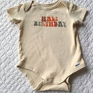 Half Birthday Onsie
